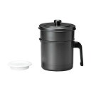 【5個セット】 高木金属 KWP-0.9 オイルポット フッ素コート 活性炭 日本製 0.9L 工業 高木金属工業 タカギ Takagi こし器 簡単 プレゼン...