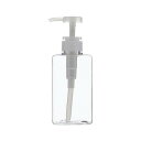 【2個セット】 ベストコ Bestco シャンプー用ディスペンサー クリア 450ml ネトヨン・レ スクエア ボトル ND-4335 スプレーボトル 詰め替え...