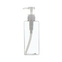 【10個セット】 ベストコ Bestco シャンプー用ディスペンサー クリア 650ml ネトヨン・レ スクエア ボトル ND-4336 スプレーボトル 詰め替...