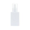 【5個セット】 ベストコ Bestco スプレーボトル ホワイト 100ml ネトヨン・レ スクエア ND-4361 ミスト 持ち運び 空ボトル 詰め替え ミニ...