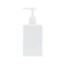 【3個セット】 ベストコ Bestco シャンプー用ディスペンサー ホワイト 280ml ネトヨン・レ スクエア ボトル ND-4364 液体 せっけん 空ボト...
