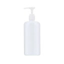 【10個セット】 ベストコ Bestco シャンプー用ディスペンサー ホワイト 500ml ネトヨン・レ ラウンド ボトル ND-4368 液体 せっけん 空ボ...