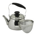 【5個セット】 ベストコ ND-9441 ケトル ステンレス 広口 1.6L 茶こし付 マイティネオ Bestco お湯 茶こし 深型 湯沸し スポーツ お茶 ...