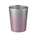 【10個セット】 ベストコ タンブラー コンビニカップ コーヒー 対応 380ml 保冷 保温 真空二重構造 グラデーション ウォームピンク NM-174 直飲...