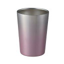 【10個セット】 ベストコ タンブラー コンビニカップ コーヒー 対応 480ml 保冷 保温 真空二重構造 グラデーション ウォームピンク NM-177 直飲...