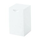 【10個セット】 マーナ marna スクエア トイレポット ふた付き / ホワイト 蓋付き ゴミ箱 取り外し可能 内ケース付き 衛生的 日本製 W062W ト...