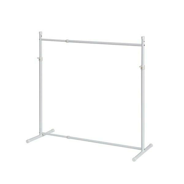 平安伸銅工業 ハンガーラック 押入れ収納 シングル 縦横伸縮 ホワイト 幅75~130cm 高さ81~110cm 奥行き40cm OHW-10 収納 クローゼット 平安伸銅 押入れ ヘイアンシンドウ 押入