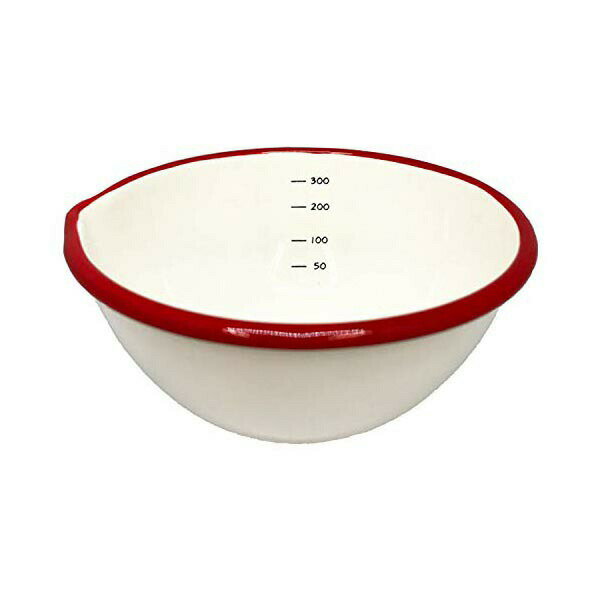 【3個セット】 富士ホーロー ボウル 12cm 0.4L 片口 ホーロー ニューレッド BM-12B NR ホーロー容器 ハニーウェア 計量 片口ボール ホーロー片口ボール 片口ボウル キッチン レッド 下ごしらえ 琺瑯容器 キッチンツール 保存容器