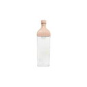 【2個セット】 HARIO ハリオ カークボトル スモーキー ピンク 樹脂製 縦横 ピッチャー 茶こし付き KAB-120-SPR 容器 お茶ポット 食器 ブラ...