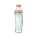 HARIO ハリオ フィルターインボトル ポータブル スモーキーピンク 樹脂製 縦横 400ml/1200ml 茶こし付き FIBP-40-SPR ピクニック ...