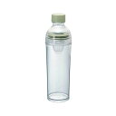 【3個セット】 HARIO ハリオ フィルターインボトル ポータブル スモーキーグリーン 樹脂製 縦横 400ml 茶こし付き FIBP-40-SG ピクニック...