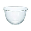 【10個セット】 HARIO ハリオ 日本製 耐熱ガラス製 ボウル 1500ml BUONO kitchen MXP-150-BK クリア 耐熱ガラス製ボウル ...