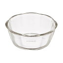 【5個セット】 HARIO ハリオ 日本製 耐熱ガラス製 スイーツボウル 300ml BUONO kitchen SWB-30-BK クリア 人気商品