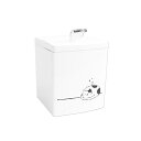 【2個セット】 オカ コーナーポット なごみねこ ホワイト 収納 トイレ 清潔 浴室 ポット 洗いやすい おしゃれ ネコ ケース 洗える シンプル 高品質