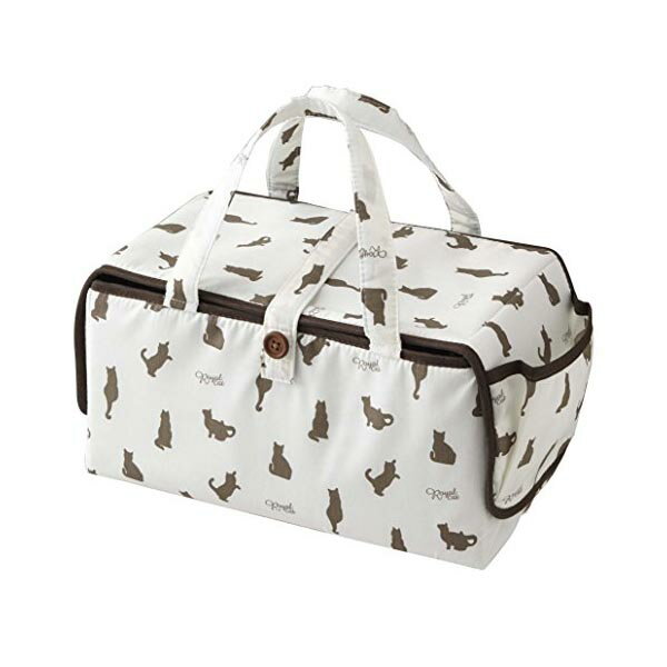 【2個セット】 山崎実業 アイロン収納マット ネコ ホワイト 2690 収納 手作り かわいい アイロンマット マット アイロン台 バッグ アイロン掛け シート...