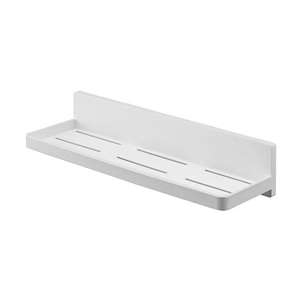 【10個セット】 山崎実業 Yamazaki フィルムフック トレー W30 ホワイト 約W30×D10×H6cm プレート Plate 浮かせて 一括収納 洗...