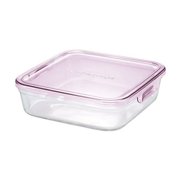 【2個セット】 iwaki イワキ 耐熱ガラス 保存容器 ピンク 角型 L 1.2L パック&レンジ KC3248N-P 容器 テーブルウェア プレゼント 人気 つくりおき ライフスタイル キッチン 新生活 もちより ふた ダイニング 常備菜 高品質