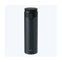【5個セット】 水筒 ワンタッチ ステンレス パッキン一体 軽量 おしゃれTLW500 500ml ブラック 直飲み タンブラー 新生活 マグボトル 保冷 保温...