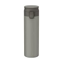 【10個セット】 水筒 ワンタッチ ステンレス パッキン一体 軽量 おしゃれTLW500 500ml グレー 温度 直飲み 真空 プレゼント タンブラー 長持ち...