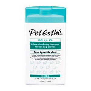 ニチドウ ペットエステ マッドシャンプー 全犬種用 350ml シャンプー 犬 全成長期 犬用シャンプー お手入れ ボディケア ペット用品 犬用品 オーガニック ペット用 ドッグ 日用品 グッズ ペット 犬用 保湿 子犬用 厳選素材 価格は1個のお値段です