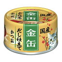 【3個セット】 金缶 だし 仕立てかつお 70g アイシア 猫 キャット 猫用 猫 フード キャット フード 厳選素材