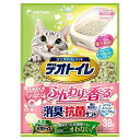 【4個セット】 ユニチャーム デオトイレ ふんわり香る消臭・抗菌サンドホワイトフローラルの香り 3.8L 猫の室内トイレ用砂 日本製 ユニ・チャーム unich...