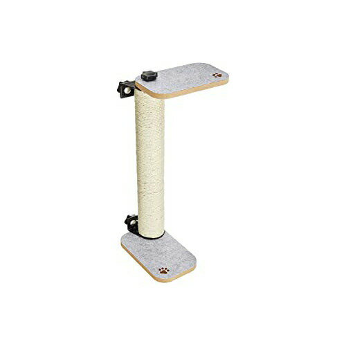 ●本体サイズ (幅X奥行X高さ) :12×20×46cm●本体重量:0.225kg●原産国:中華人民共和国●材質：金属●ネコちゃんの爪とぎ用に ケージや柱に簡単に取り付けられる麻縄巻きの爪とぎポールです●ペットの種類：猫●素材構成：スチール...