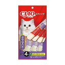 【6個セット】 いなば チャオ スティック ささみ&紅ずわいがに 15g×4本 ゼリー おやつ TSC-124 いなばペットフード CIAO 緑茶消臭成分配合 TSC124 猫用ふりかけ キャットフード ちゅーる いなば食品 猫おやつ ペットフード 猫用おやつ スナック 厳選素材