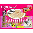 いなば チャオ ちゅ る 40本入り 1歳までの子猫用バラエティ 14g×40本 ペースト 国産品 おやつ SC-90 いなばペットフード チュール CIAO ...
