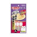 【16個セット】 いなば チャオ ちゅ るちゅ る 総合栄養食 まぐろ&贅沢本まぐろ 14g×4本 ペースト 国産品 成猫用総合栄養食 SC-298 いなばペッ...
