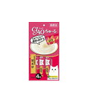 【3個セット】 いなば チャオ ちゅ る とりささみ&甘えび 14g×4本 ペースト 国産品 おやつ SC-142 いなばペットフード チュール CIAO 緑茶...
