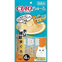 【3個セット】 いなば チャオ ちゅ る 水分補給 まぐろ 14g×4本 ペースト 国産品 おやつ SC-179 いなばペットフード チュール CIAO 緑茶消...