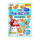 【4個セット】 いなば チャオ ちゅ るビッツ まぐろ・かつおバラエティ 12g×15袋 ドライパック 国産品 おやつ CS-176 いなばペットフード チュー...
