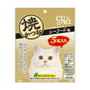 【3個セット】 いなば 焼かつお 5本入り シーフード味 スティック 国産品 おやつ YK-53 いなばペットフード 緑茶消臭成分配合 YK53 ニャンちゃん ...