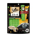 【20個セット】 マースジャパンリミテッド シーバ Sheba 猫用おやつ とろ~り メルティ とりささみ味セレクション 12g×20本入 パテ 猫 アダルト ...