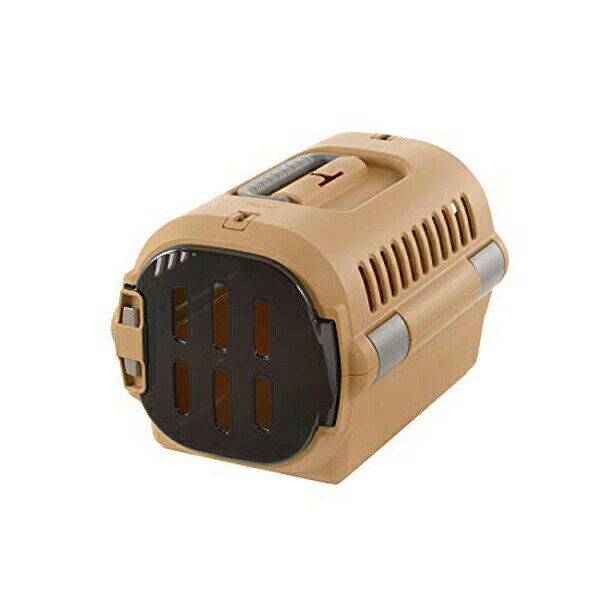 リッチェル キャンピングキャリーファインS ブラウン ペットキャリー お手入れ簡単 犬・猫 全年齢 小型犬 Richell ハードタイプ キャリーケース インテリア クレート アイボリー シートベルト固定 ダブルドア 犬猫兼用 厳選素材 価格は1個のお値段です