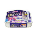 ジェックス ラクラク取付三角ラビレット L ミルキーホワイト 対応商品 ラクラク取付三角ラビレットL用スノコ 原産国 中国 本体サイズ 約幅35×奥行22.5×高さ18cm GEX 小動物用品 トイレ砂 ペット用品 ラクラク取付 小動物用 ウサギ 厳選素材 価格は1個のお値段です(4)