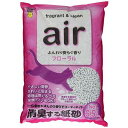 【6個セット】 スーパーキャット 猫砂 NEW air消臭する紙砂 フローラル 6.5L 猫 Super Cat トイレに流せる ねこグッズ ペットグッズ 消臭する紙砂 色が変わる トイレ砂 ペット用品 トイレタリー 燃やせる 衛生用品 キャット トイレ 国産 グッズ 厳選素材(4)