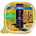 【48個セット】 ドギーマン 紗 博多地どり 六穀と緑黄色野菜入り 100g 一般食 全犬種 生後2ヶ月以上 日本製 プレミアムフード ウエットフード ドギーマ...