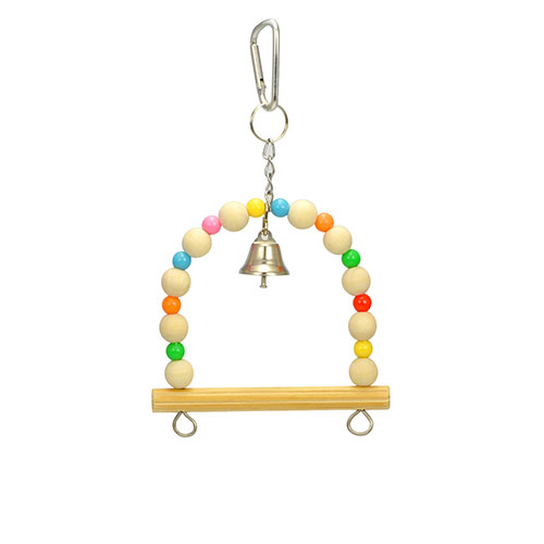 【6個セット】 三晃商会 バードトイ スウィング S W 110 × D 15 H 115(mm) 小鳥 バード・トイ 872 サンコー SANKO 小鳥用おも...