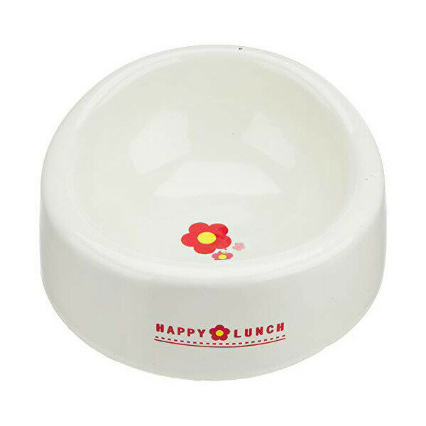 三晃商会 ハッピーディッシュ ボウル W 150 × D H 70(mm) うさぎ フェレット モルモット 食器 A31 サンコー SANKO 小動物用品 小動物用 餌入れ エサ入れ 小動物 ペット 三晃 陶器 厳選素材 価格は1個のお値段です