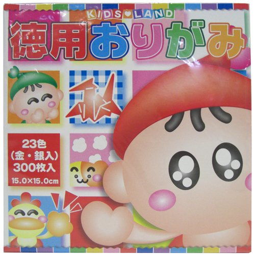 トーヨー 090008 KIDS LAND 徳用おりがみNo.700 15cm 300枚入
