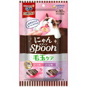 【3個セット】 ユニ・チャーム 銀のスプーン三ツ星グルメおやつ にゃんSpoon 毛玉ケア 2種のアソート まぐろ &かつ 10g × 10本 厳選素材