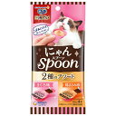 【3個セット】 ユニ・チャーム 三ツ星 にゃんSpoon 2種 まぐろ&ささみ 40g 厳選素材