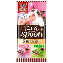 【6個セット】 ユニ・チャーム 三ツ星 にゃんSpoon 2種 まぐろ &シー フード 40g 厳選素材