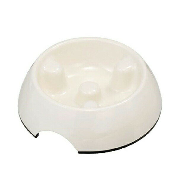 【6個セット】 エイムクリエイツ KONOKO ゆっくり食べれる食器 S おやつ皿 アイボリー フードボウル プレゼント 共通グッズ ディッシュ ジェックス ペ...