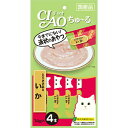 【10個セット】 チャオ ちゅーるとり ささみ いか14グラムx4本 いなばペットフード キャットフード 猫 ネコ ねこ キャット cat ニャンちゃん 厳選素...