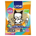 ライオン ニオイをとる砂 ニオイをとるおから砂 5L 猫 LION ライオンペット 飛び散らない ネコトイレ ライオン商事 トイレに流せる ベントナイト 猫用トイレ砂 ペットキレイ ねこグッズ ペットグッズ トイレ砂 猫トイレ ペット用品 厳選素材 価格は1個のお値段です(4)