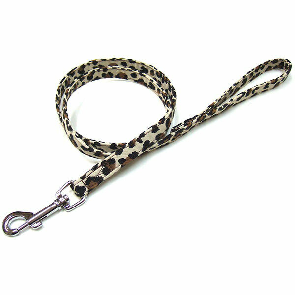 【3個セット】 岡野製作所 コットンアニマルリード#15ヒョウ お散歩リード 小型犬用 ドッグ 小型犬 厳..