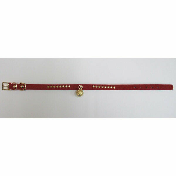 【3個セット】 岡野製作所 エレガントカラー L レッド アクセサリー 超小型犬用 おしゃれ ドッグ グッズ 可愛い ペット 猫用 首輪 厳選素材